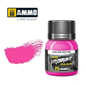 A.MIG-0642 DRYBRUSH Vivid Pink - Szárazecseteléshez