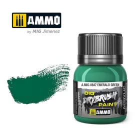 A.MIG-0647 DRYBRUSH Emerald Green - Szárazecseteléshez