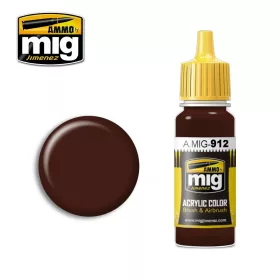   A.MIG-0912 Vörösbarna árnyékoló - RED BROWN SHADOW makett festék