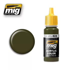   A.MIG-0925 Olajbarna sötét alap - OLIVE DRAB DARK BASE makett festék