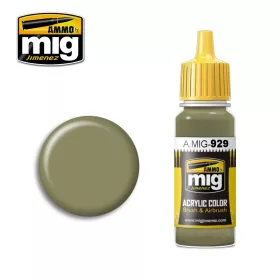 A.MIG-0929 Olajbarna fény - OLIVE DRAB SHINE makett festék