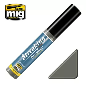 A.MIG-1251 Streaking Brushers - Cold Dirty Gray