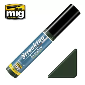 A.MIG-1256 Streaking Brushers - Green-Grey Grime