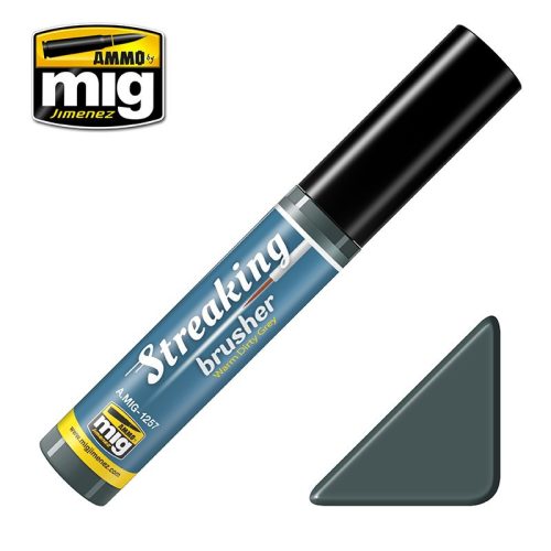 A.MIG-1257 Streaking Brushers - Warm Dirty Grey
