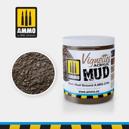 A.MIG-2154 Dark Mud Ground - Sötét sáros talaj, 100 ml