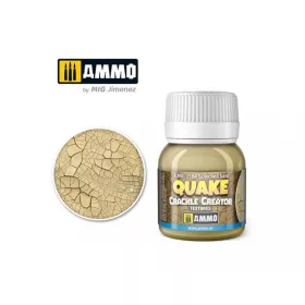   A.MIG-2184 Homokos töredezett föld textúra - QUAKE CRACKLE CREATOR TEXTURES Scorched Sand, 40 ml