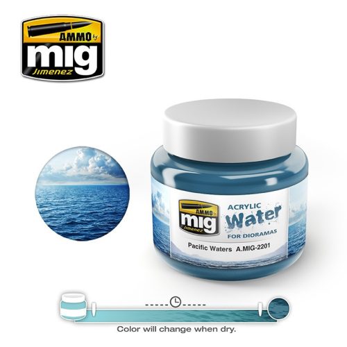 A.MIG-2201 PACIFIC WATERS - Csendes-óceáni vízeffekt