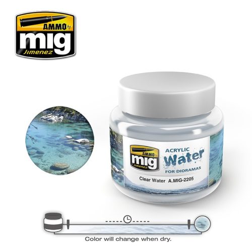 A.MIG-2205 CLEAR WATER - Tiszta víz vízeffekt