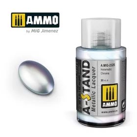   A.MIG-2325 A-STAND Holomatic Chrome - Metallic Lacquer makett festék