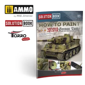   A.MIG-2414300001 How to paint WWII German Tanks - Solution Book