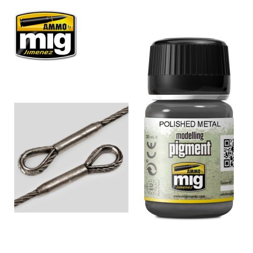 A.MIG-3021 Kifényesedett fém (pigmentpor) - POLISHED METAL Pigment