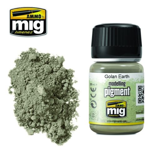 A.MIG-3026 Golán-fennsík talaj (pigmentpor) - GOLAN EARTH pigment