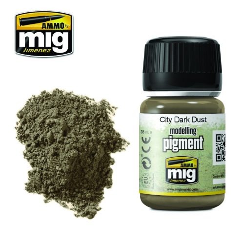 A.MIG-3028 CITY DARK DUST - Városi sötét por (pigmentpor)
