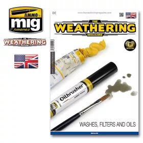   A.MIG-4516 THE WEATHERING MAGAZINE (ENGLISH) TWM ISSUE 17 WASHES, FILTERS AND OILS