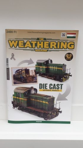 A.MIG-4522 - HUN The Weathering Magazine, 23. szám: “Die Cast - Játékból Makett” - magy