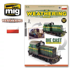   A.MIG-4522PO The Weathering Magazine ISSUE 23. DIE CAST: FROM TOY TO MODEL (POLISH)