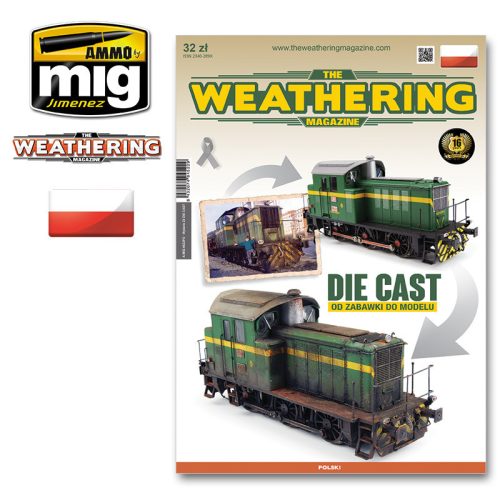 A.MIG-4522PO The Weathering Magazine ISSUE 23. DIE CAST: FROM TOY TO MODEL (POLISH)