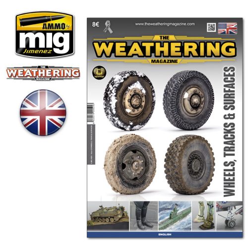 A.MIG-4524 The Weathering Magazine Issue 25. WHEELS, TRACKS & SURFACES (ENGLISH)