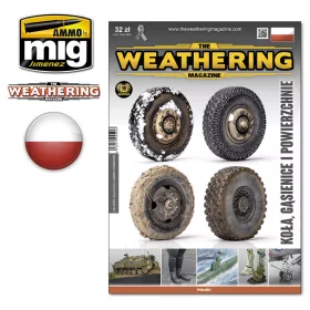   A.MIG-4524PO The Weathering Magazine Issue 25. WHEELS, TRACKS & SURFACES (POLISH)