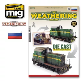   A.MIG-4772 The Weathering Magazine ISSUE 23. DIE CAST: FROM TOY TO MODEL (RUSSIAN)