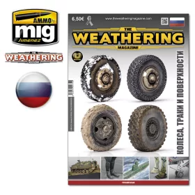   A.MIG-4774 The Weathering Magazine Issue 25. WHEELS, TRACKS & SURFACES (RUSSIAN)