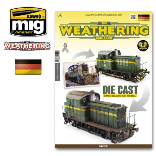A.MIG-4922 The Weathering Magazine Issue 23. DIE CAST: FROM TOY TO MODEL (GERMAN)