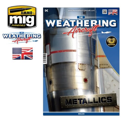 A.MIG-5205 The Weathering Aircraft ISSUE 5. METALLICS (ENGLISH) - Fém felületek (Angol nyelvű)