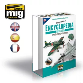   A.MIG-6049E Exluzív Tároló az ENCYCLOPEDIA OF AIRCRAFT MODELLING TECHNIQUES sorozat könyveihez