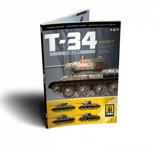 A.MIG-6145 T-34 Colors - T-34 Tank Camouflage Patterns in WWII. - MULTILANGUAL