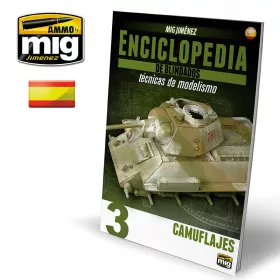   A.MIG-6162 ENCICLOPEDIA DE TÉCNICAS DE MODELISMO DE BLINDADOS - VOL.3 - CAMUFLAJE CASTELLANO