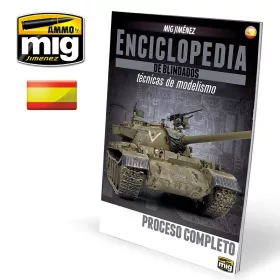   A.MIG-6165 ENCICLOPEDIA DE TÉCNICAS DE MODELISMO DE BLINDADOS - VOL. EXTRA - PROCESO COMPLETO CASTELLANO