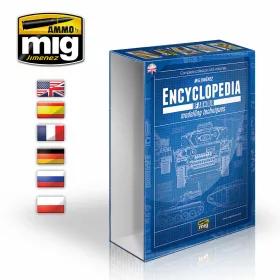   A.MIG-6189E CASE COMPLETE ENCYCLOPEDIA OF ARMOUR MODELLING TECHNIQUES - RUSSIAN