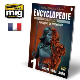   A.MIG-6241 ENCYCLOPEDIE DES FIGURINES. TECHNIQUES DE MODÉLISME VOL. 1 - COULEUR, FORME ET LUMIÈRE FRANÇAIS