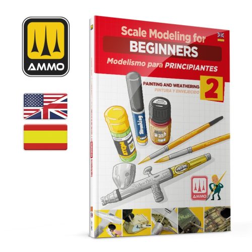 A.MIG-6301 Scale Modeling for Beginners Vol. 2: Paint & Weathering (Bilingual) - kiadvány makettezéshez