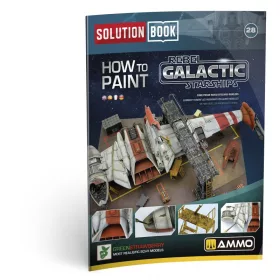   A.MIG-6533 SOLUTION BOOK 28 - How to Paint Rebel Galactic Starships - MULTILINGUAL