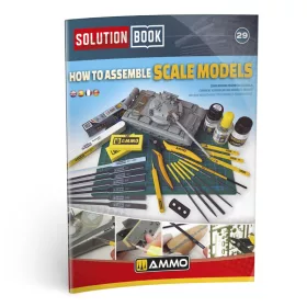   A.MIG-6605 SOLUTION BOOK 29 - BEGINNERS: How to Assemble Scale Models - MULTILINGUAL