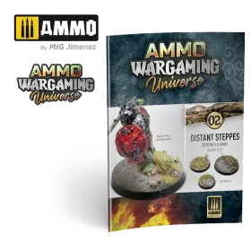   A.MIG-6921 AMMO WARGAMING UNIVERSE Book 02 - Distant Steppes (English, Castellano, Polski) - kiadvány makettezéshez