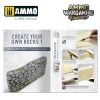 A.MIG-6930 AMMO WARGAMING UNIVERSE Book 11 - Create your own Rocks (English, Castellano, Polski) - kiadvány makettezéshez