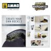 A.MIG-6930 AMMO WARGAMING UNIVERSE Book 11 - Create your own Rocks (English, Castellano, Polski) - kiadvány makettezéshez