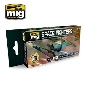   A.MIG-7131 SPACE FIGHTERS SCI-FI COLORS akril festékkészlet