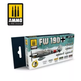 A.MIG-7257 FW 190 Air Set - akril festék szett