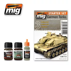   A.MIG-7412 Német harckocsi alap szett - GERMAN TANKS -STARTER SET
