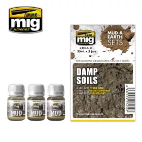 A.MIG-7439 DAMP SOILS - Nedves Talaj Sár Effekt Szett