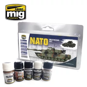 A.MIG-7446 NATO WEATHERING SET
