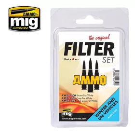   A.MIG-7450 Filter szett fehér járművekhez - FILTER SET FOR WINTER AND UN VEHICLES
