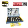 A.MIG-7701 IDF VEHICLES SOLUTION BOX - Festék és weathering készlet