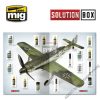 A.MIG-7702 LUFTWAFFE LATE WAR SOLUTION BOX - Festék és weathering készlet