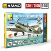 A.MIG-7730 SOLUTION BOX 25 - Early WWII Luftwaffe Aircraft - Colors and Weathering System - Festék és weathering készlet