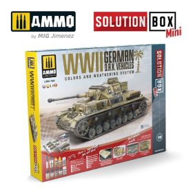 A.MIG-7902 SOLUTION BOX MINI – WWII German D.A.K. Vehicles