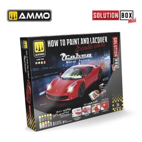   A.MIG-7904 SOLUTION BOX MINI - How to Paint and Lacquer scale cars